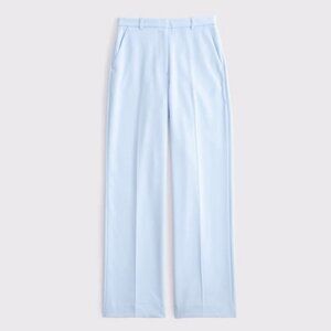 Urban Outfitters wide leg dress pants in light blue